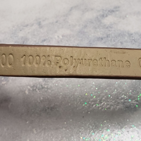 BCBG MaxAzria White & Silver Belt size S - Picture 7 of 13